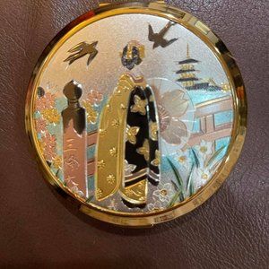 NEW Vintage Art of Chokin Art  Powder Compact